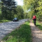 Der Radweg am Ehestorfer Weg Richtung Landesgrenze
