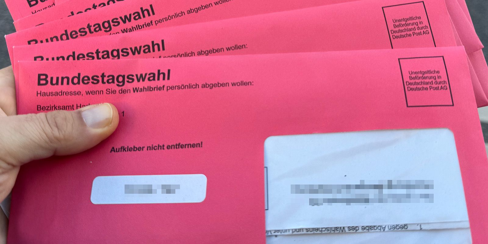 Bundestagswahl: Wichtige Infos zur Briefwahl in Seevetal
