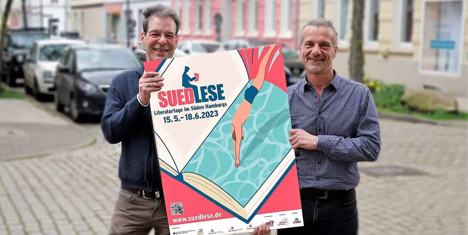 Freuen sich auf die Suedlese: Heiko Langanke (links) und Jörn Waßmund.  Foto: S. Schnell