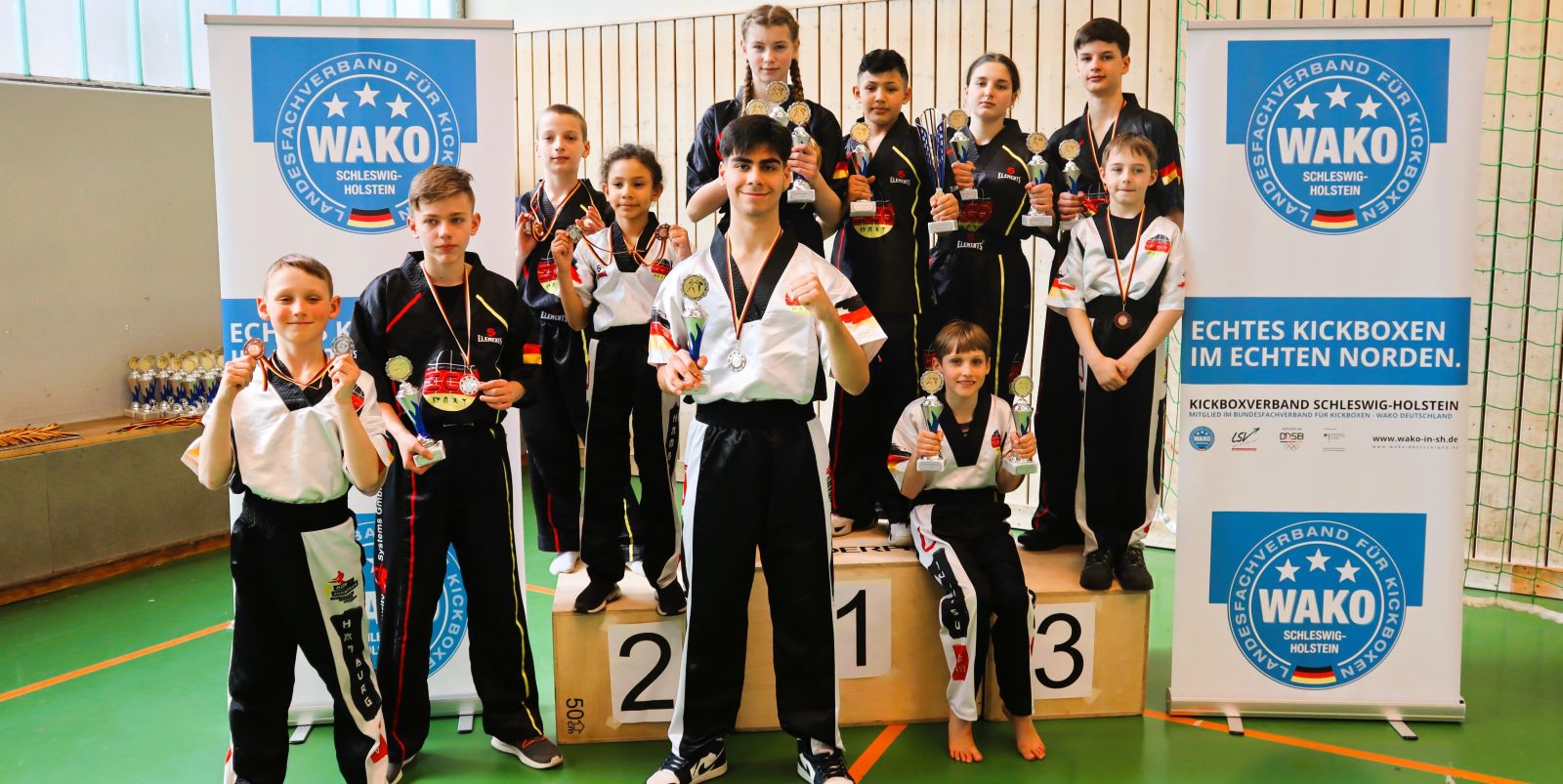 Ju-Jutsu: HNT-Showteam triumphiert beim Schleswig-Holstein Cup