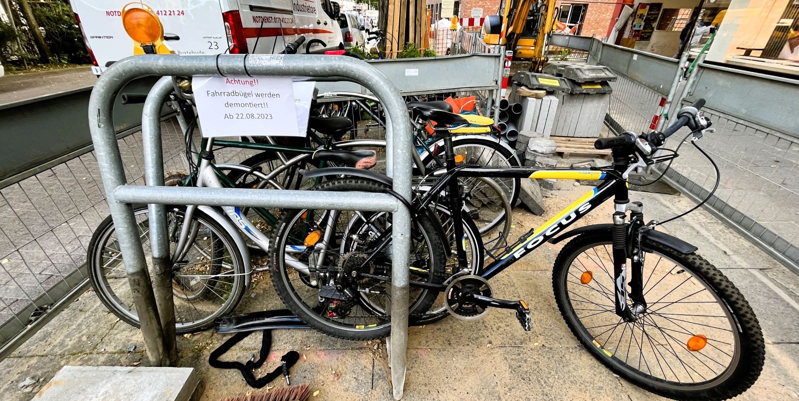 Harburg auf der Suche nach einem Fahrradparkkonzept für den Bezirk.  