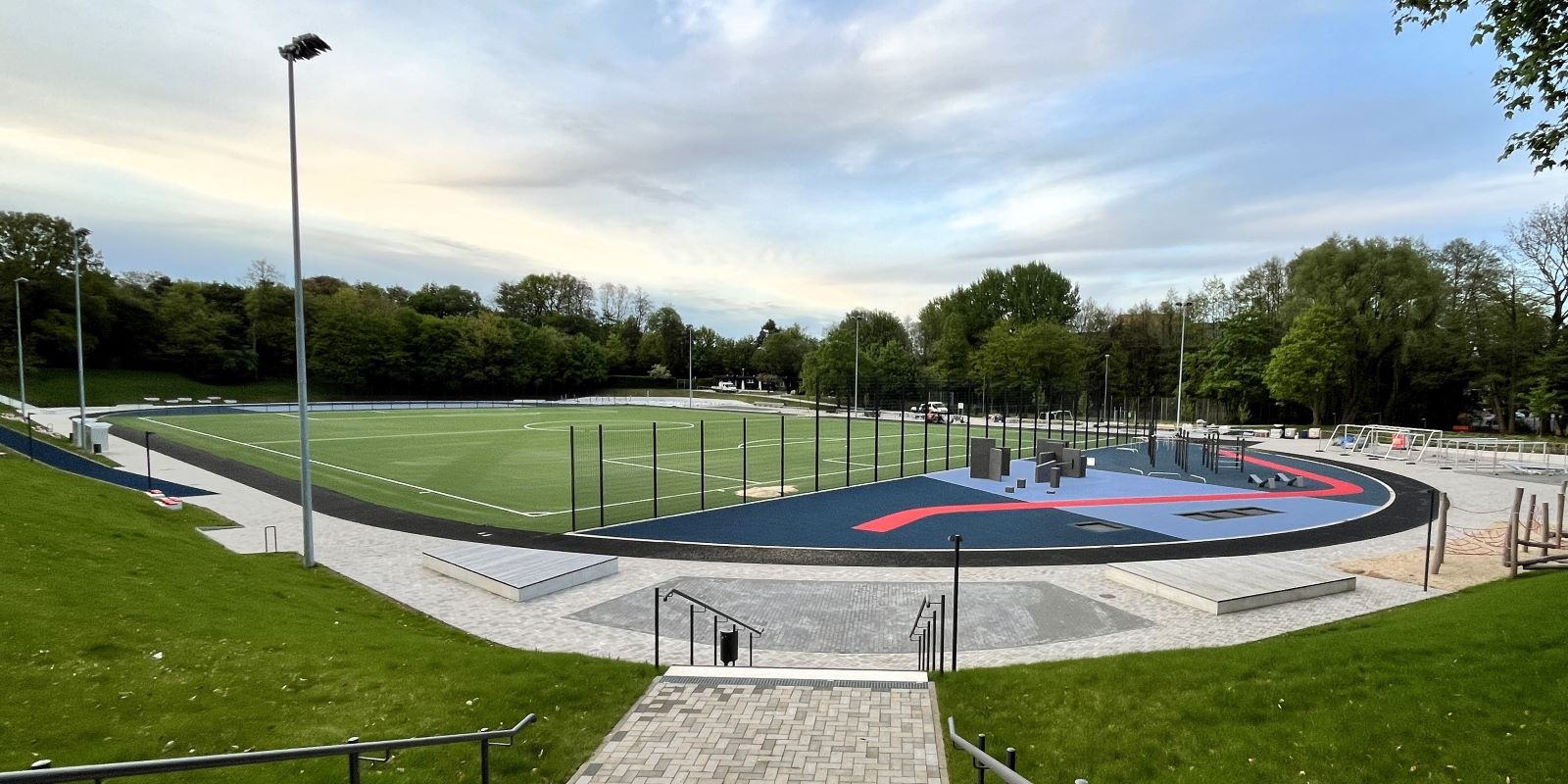 Harburgs neuer Super-Sportplatz