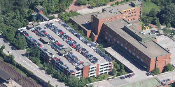 Das P+R Parkhaus an der Hörstener Straße wird um eine Ebene aufgestockt