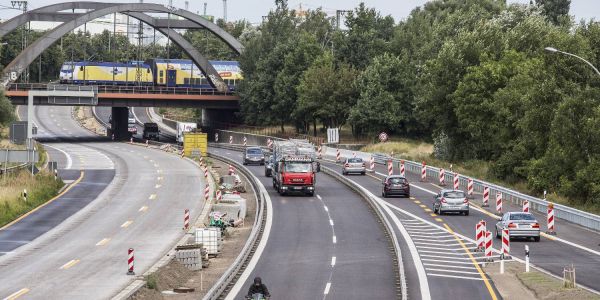 Verkehrsführung A 253