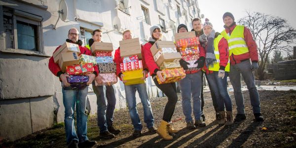 Super Weihnachts-Aktion vom RT 28: Geschenke für Kinder in Osteuropa