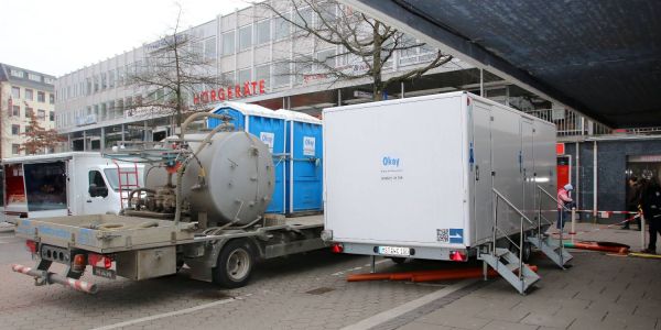Markt-Toilette