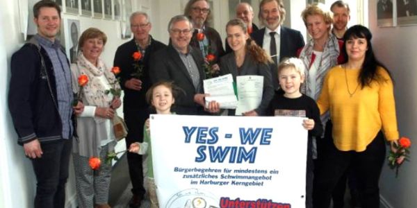 Neue Schwimmhalle für Harburg: Klares "Nein!" aus Hamburg