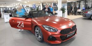 Mehr als 500 Autofans wollten bei B&K die neuen BMW´s sehen