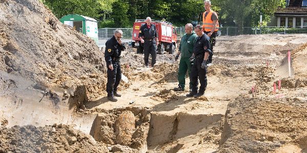Fliegerbombe am Milchgrund: Kurz nach Mitternacht war sie