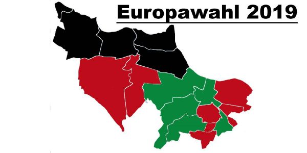 Die Gewinner der Europawahl in den Stadtteilen im Bezirk Harburg. Neuenfelde, Cranz, Francop, Altenwerder und Moorburg wurden, wie Neuland und Gut Moor vom Statistikamt zusammengefasst. Foto: harburg-aktuell Europawahl: Dramatische Verluste im Bezirk für SPD und CDU