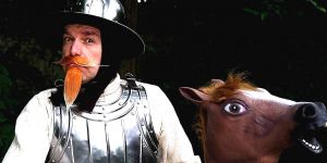 "Don Quijote" reitet im Stadtpark: Theater auf der Freilichtbühne