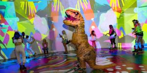 Auf Rollschuhen im Kunstverein: Workshop für Kids in Herbstferien 