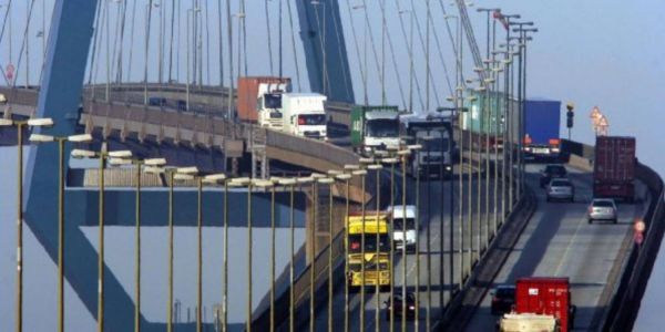 Köhlbrandbrücke am Wochenende wegen Wartungsarbeiten gesperrt
