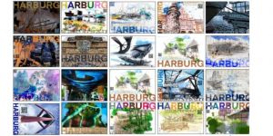 Neue Harburg-Postkarten ab sofort in der Harburg-Info erhältlich