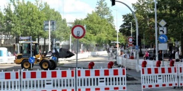 Behinderungen in der City: Harburger Ring wird voll gesperrt