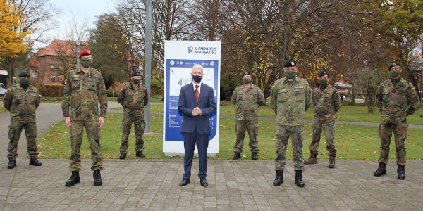 Landkreis: Bundeswehraufklärer helfen bei der Infektionsnachverfolgung