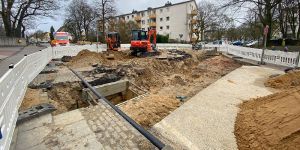 Wasserrohrbruch: Reparatur am Eißendorfer Pferdeweg verzögert sich