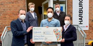 Aktion "Herzensangelegenheit": 1000 Euro für das Harburg-Huus