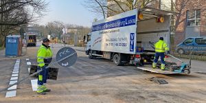 Heimfeld: Nach Rohrbruch wieder freie Fahrt auf dem Eißendorfer Pferdeweg