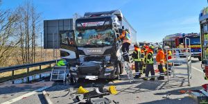 Zweiter Lastwagenunfall sorgte für Sperrung auch auf der A1