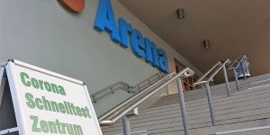„VIP-Raum“ der CU-Arena: Neues Corona-Testzentrum in Neugraben
