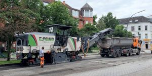 Harburgs Baustellensommer: Neuer Asphalt für die Heimfelder Straße