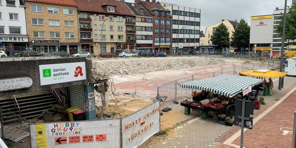 Ex-Bolero-Fläche: Nach monatelangem Stillstand erfolgt der Baubeginn