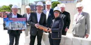 Sparkassen-Neubau: Grundstein für neues Quartier in Buxtehude gelegt