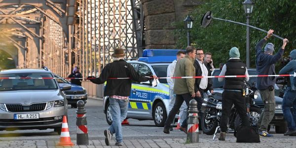 Dreharbeiten für Morden im Norden auf der alten Harburger Elbbrücke