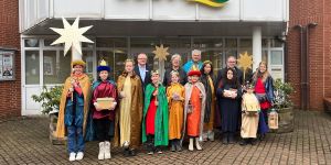 Hittfeld: Sternsinger kamen in das Seevetaler Rathaus