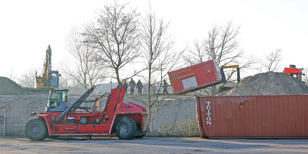 1000 lbs Fliegerbombe bei Sondierungsarbeiten auf der ehemaligen Wilhelmsburger Reichsstraße entdeckt