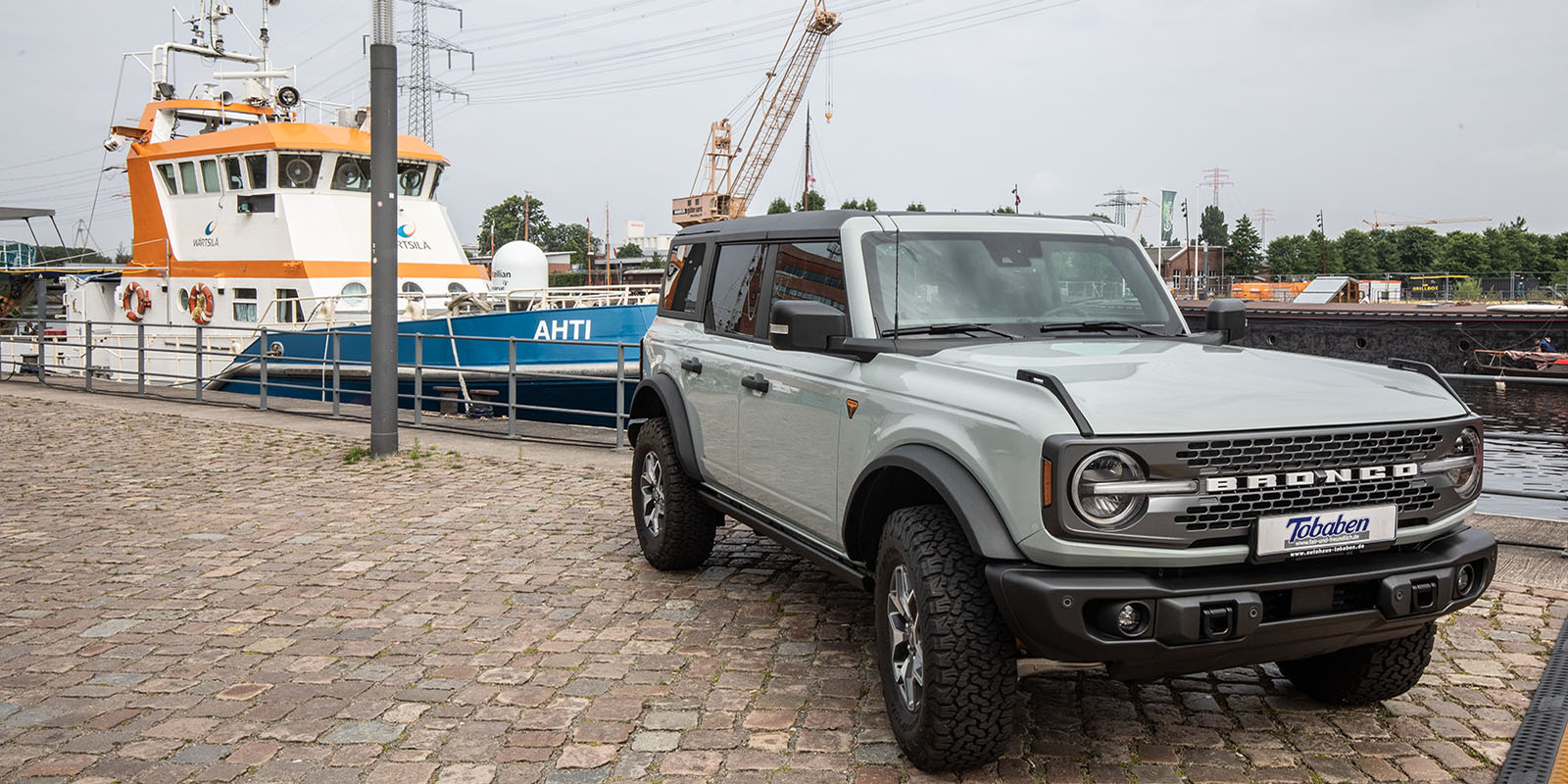 Kein Auto für jedermann: Der Ford Bronco ist in Harburg angekommen
