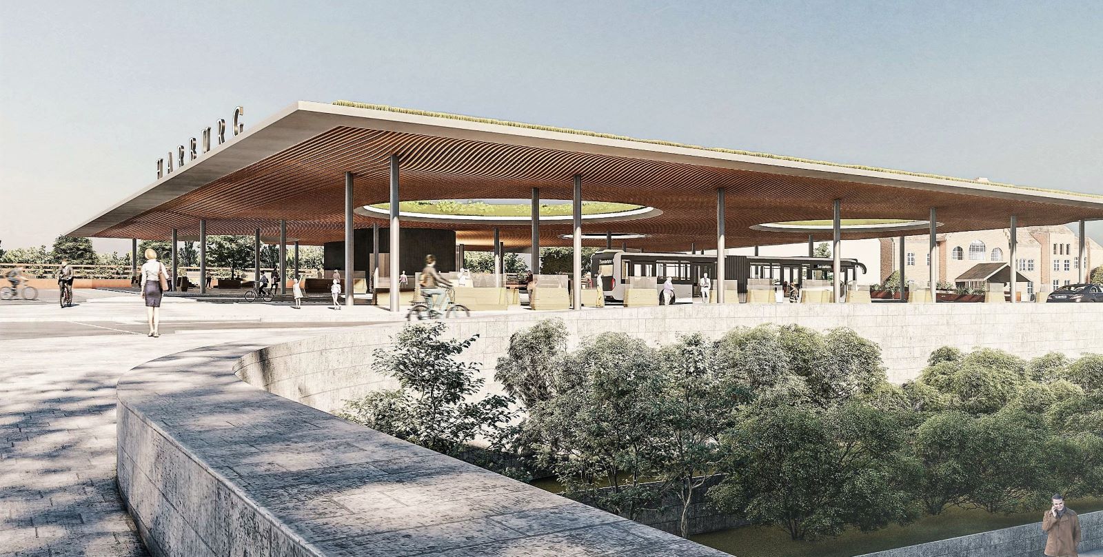 Halbzeit beim ZOB-Neubau: Ende 2026 soll die Busanlage fertig sein