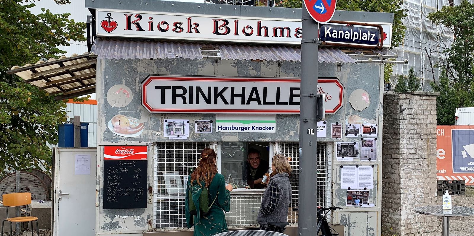 Der Kulturkiosk an der Blohmstraße. Foto: Christian Bittcher Der Kulturkiosk an der Blohmstraße. Foto: Christian Bittcher