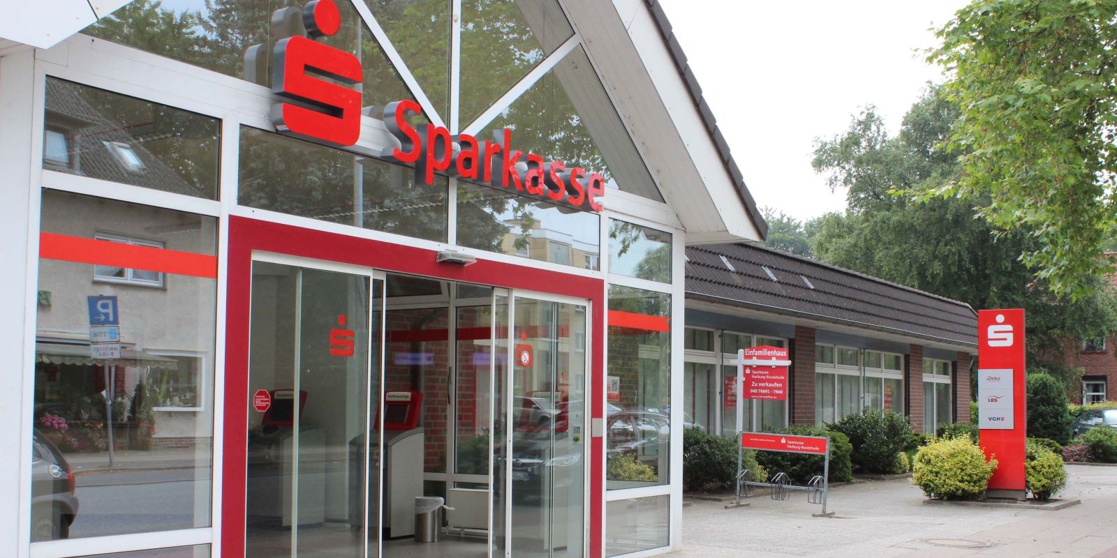 Tostedt: Sparkasse Harburg-Buxtehude schließt SB-Standort in der Bahnhofstraße