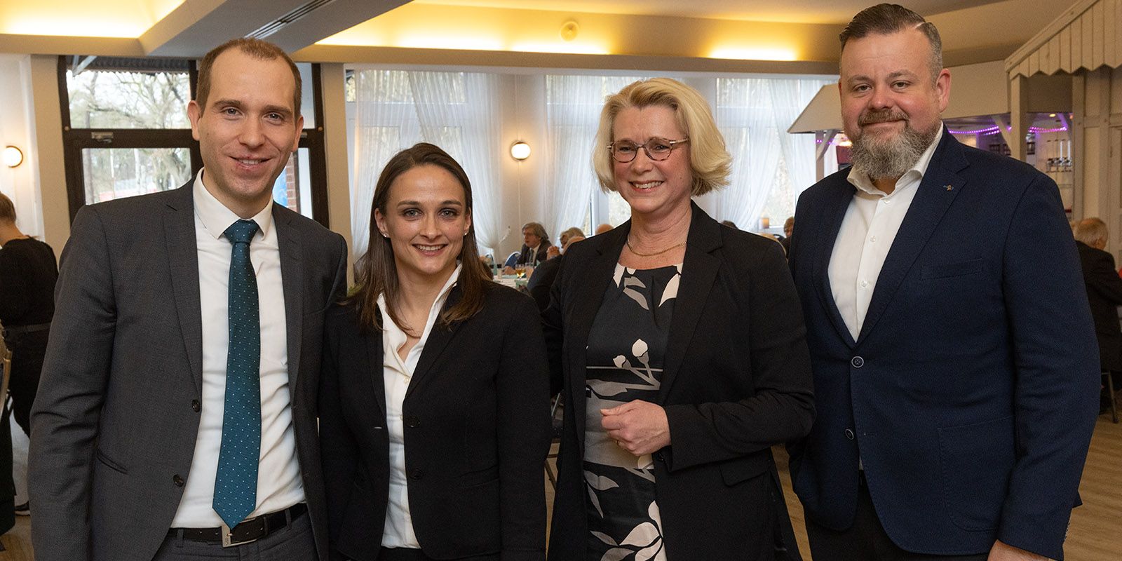 Hamburger Politik-Prominenz bei Neujahrsempfang der CDU in Hausbruch