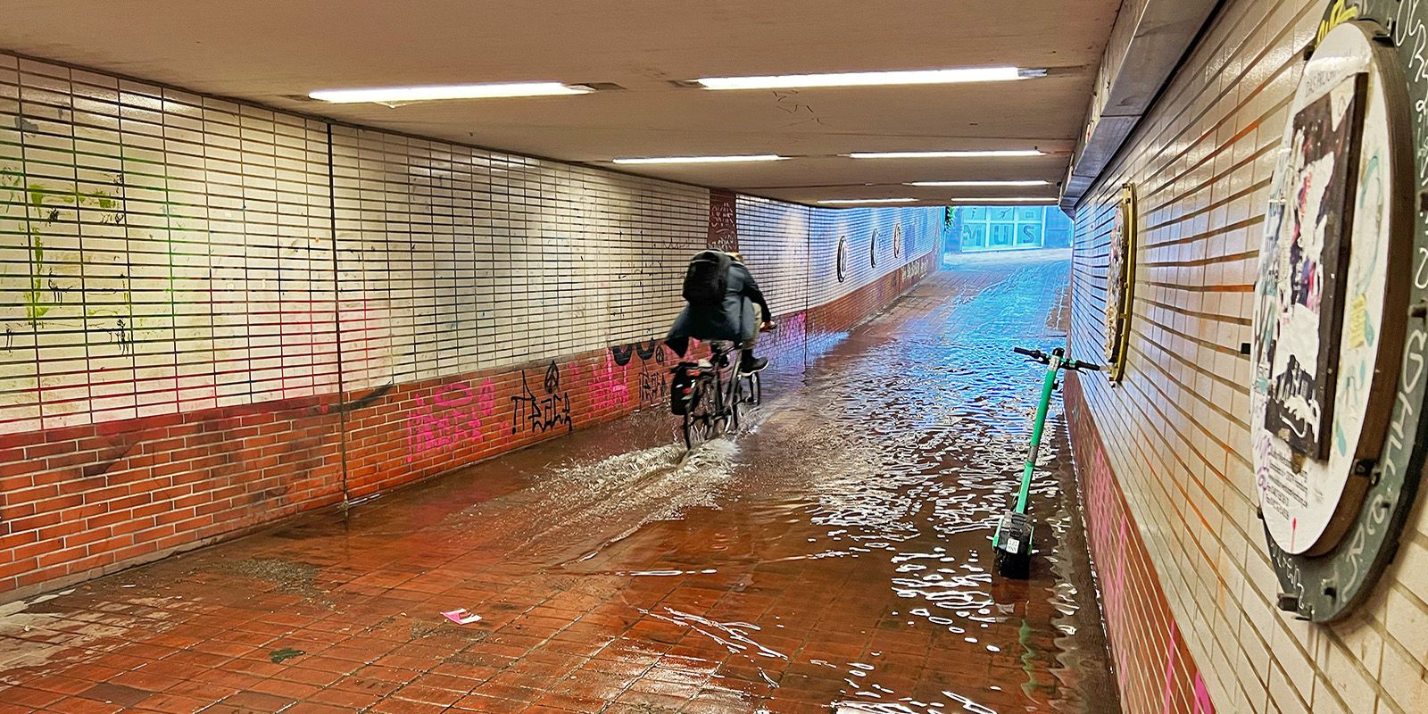 Tunnel zum Binnenhafen: Vorarbeiten für Bauwerksprüfung beginnen