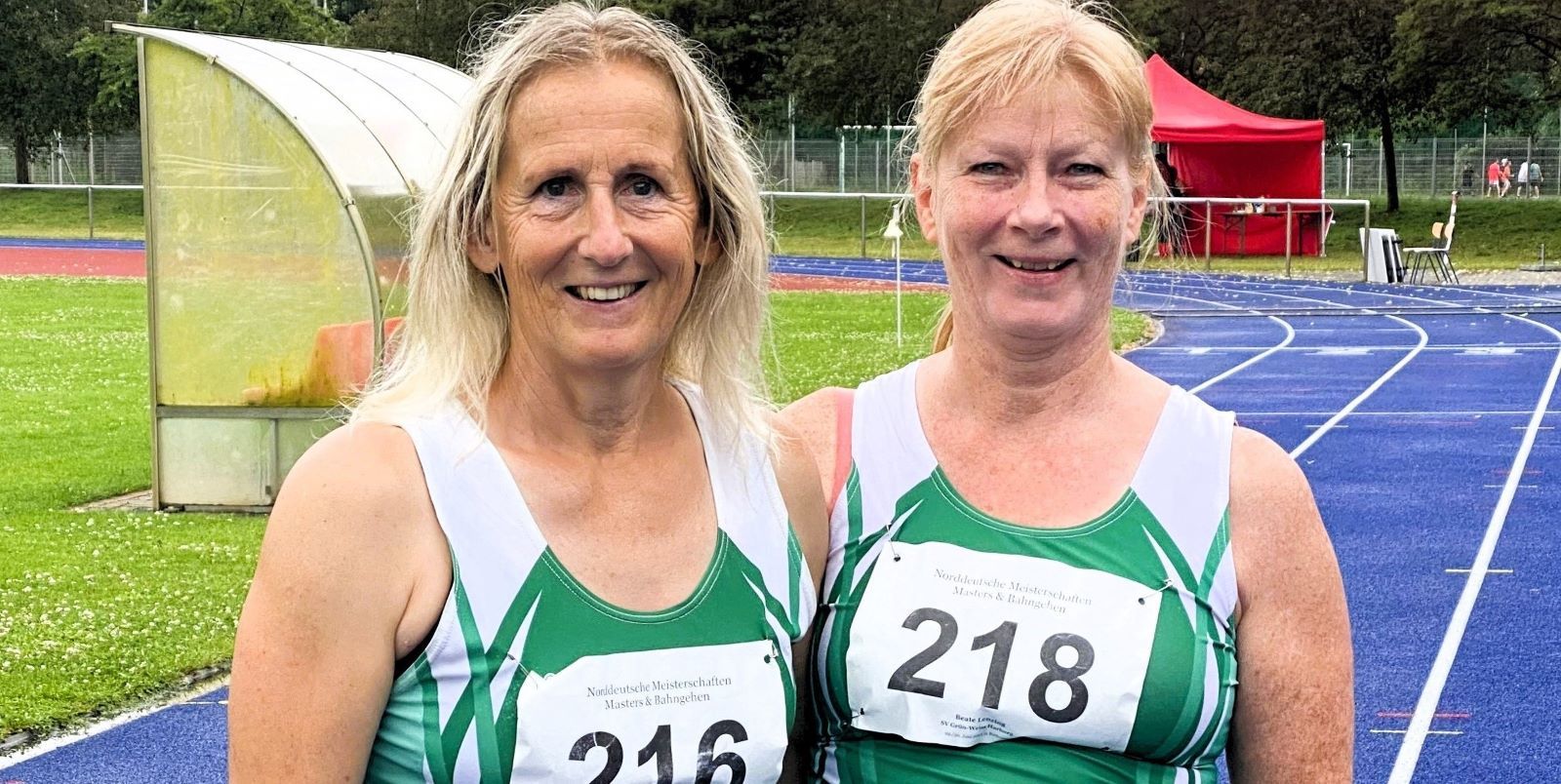 Meisterschaften der Masters: Medaillen-Regen für Harburgs Leichtathletinnen