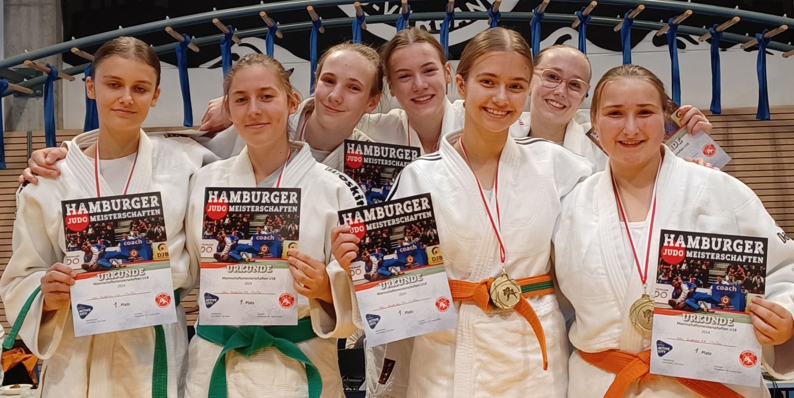 Judo: Damen des KSC Bushido sind Hamburger Mannschaftsmeister