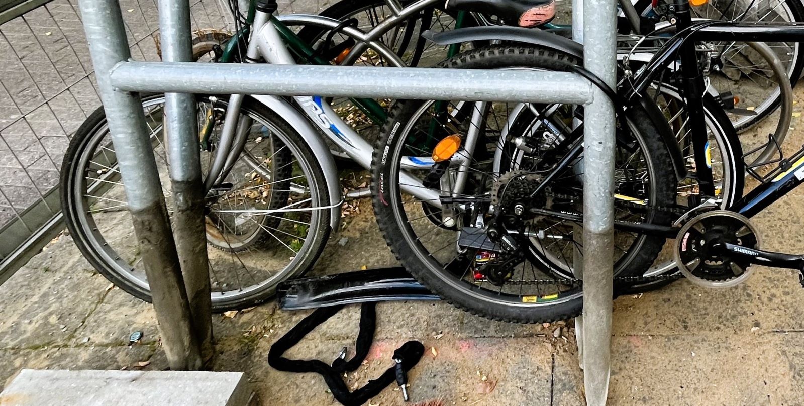 Auch im aktuellen Fall wurde das Fahrradschloss aufgebrochen. Symbolfoto: Christian Bittcher Auch im aktuellen Fall wurde das Fahrradschloss aufgebrochen. Symbolfoto: Christian Bittcher