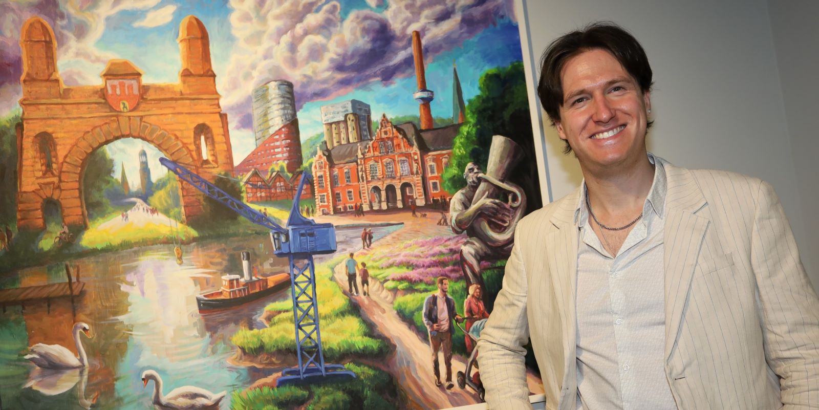Ausstellung "Harburg in neuen Ansichten 2.0" in der Sparkasse geht in die Verlängerung