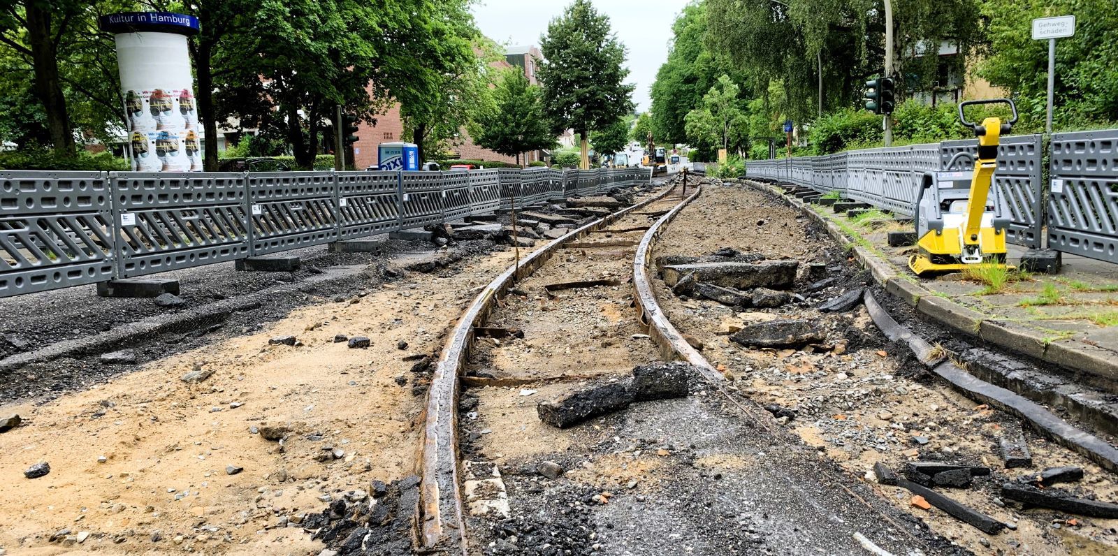 Geduldsprobe in Wilstorf: Jägerstraße bleibt zwei Wochen länger gesperrt
