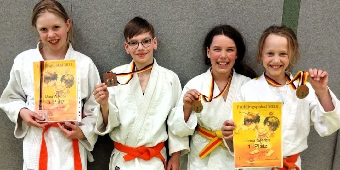 KSC-Judonachwuchs holt Doppelgold und dreifach Bronze in Schwerin