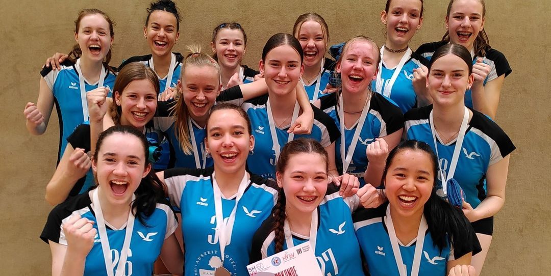 Volleyball-DM knapp verpasst: VTH-U16-Team holt Vizemeistertitel