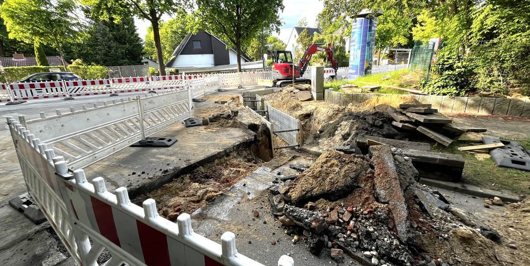 Sanierung Bremer Straße: Schafshagenberg wieder voll gesperrt