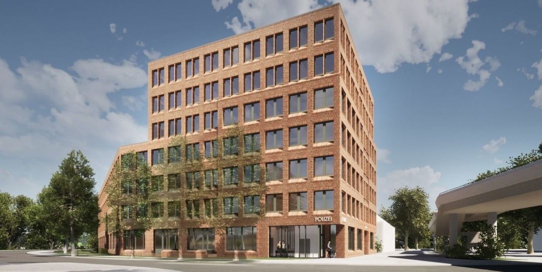 Neue Polizeiwache und Jobcenter für Neugraben: So wird es aussehen