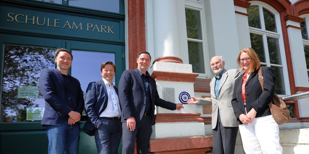 Vorbildliche Sanierung: Die Schule am Park erhält den Denkmalpreis