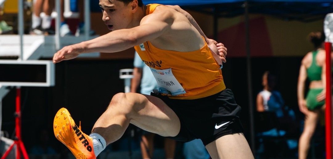 HNT-Leichtathlet Nils Hofmann holt Bronze mit Deutschland-Staffel in Skopje