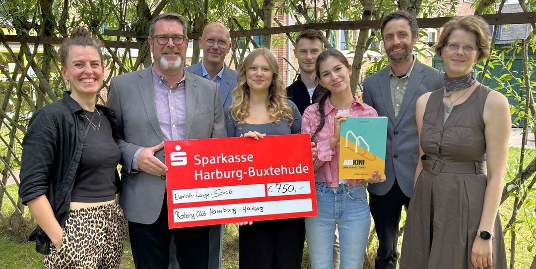 Harburger Rotarier unterstützen den Abi-Ball der Elisabeth-Lange-Schule