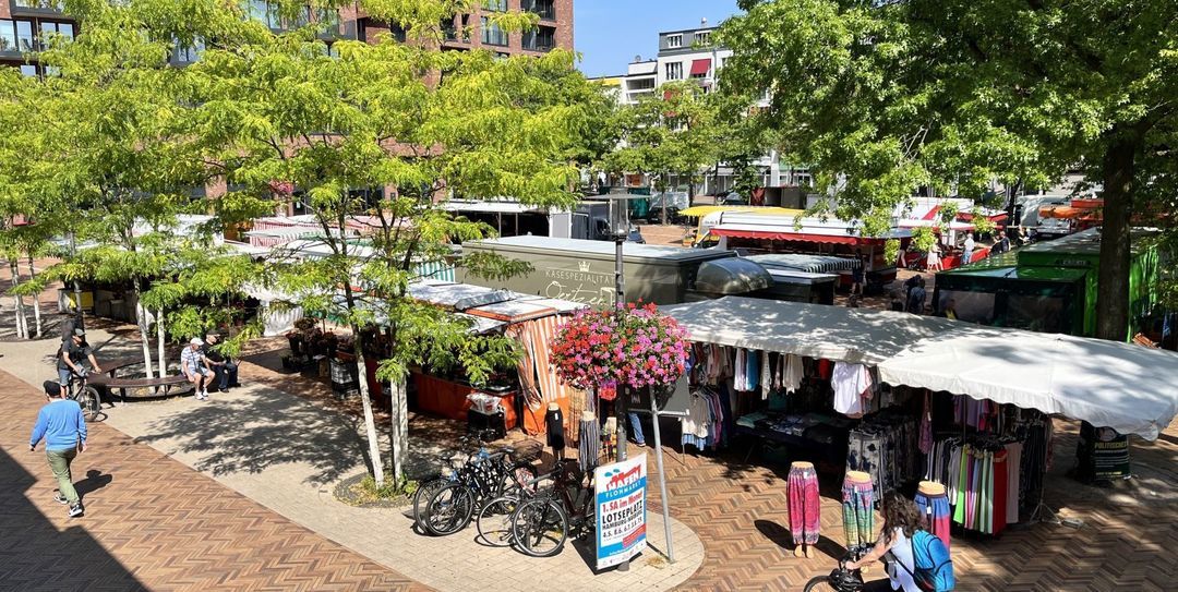 Marktplatz am Sand: Nutzungsideen für marktfreie Tage gesucht